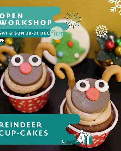 Reindeer Cup-cakes Workshop Zipevent