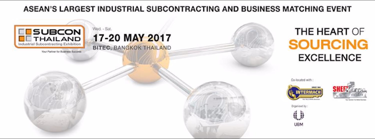 SUBCON THAILAND 2017 Zipevent
