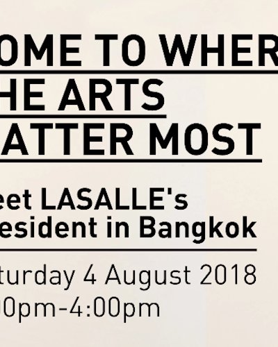 เรียนต่อด้านศิลปะที่ LASALLE College of The Arts ประเทศสิงคโปร์ Zipevent