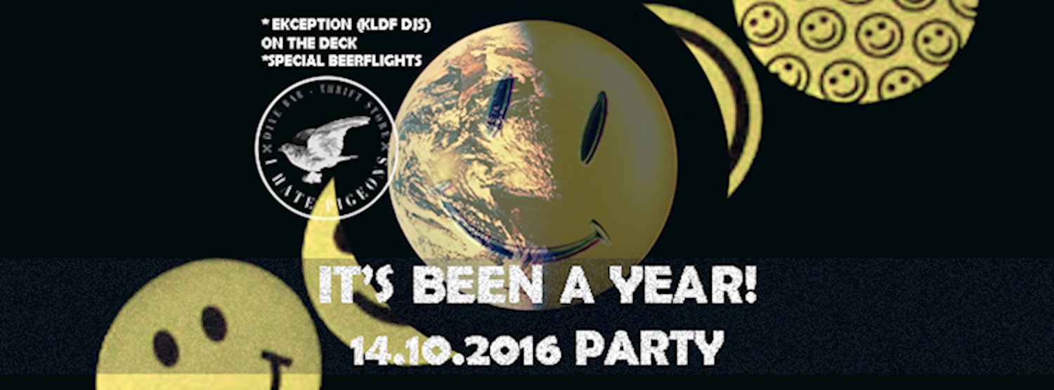 I Hate Pigeons for a year now Zipevent