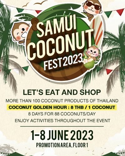 Samui Coconut Festival 2023 Zipevent
