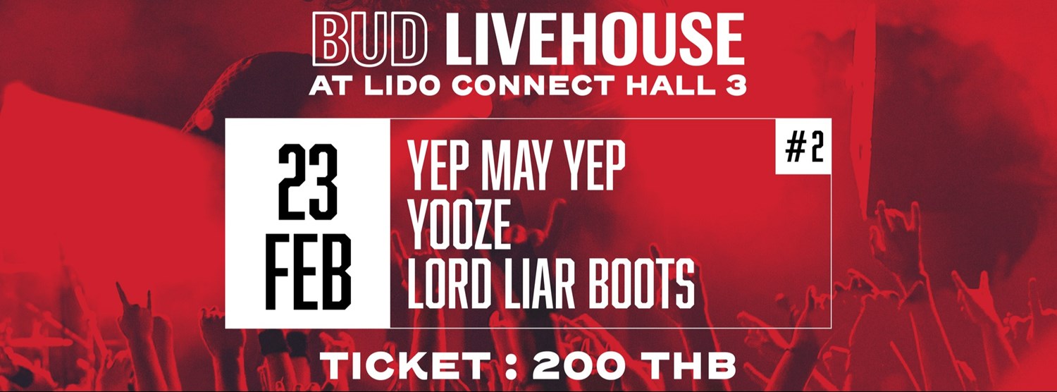 BUD LIVE HOUSE #2 : 23 FEB 2022 Zipevent
