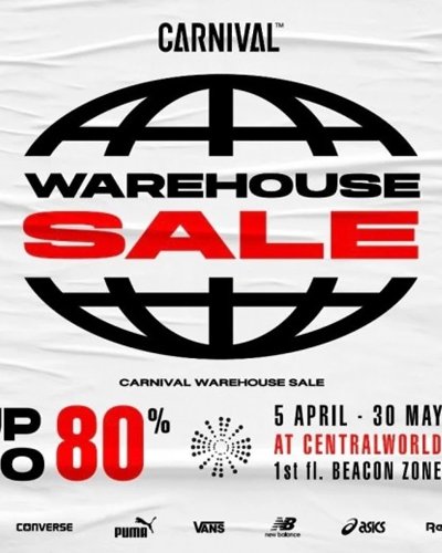 CARNIVAL Warehouse SALE Zipevent