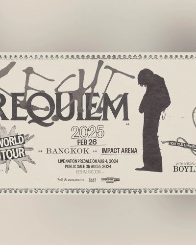 keshi REQUIEM World Tour Bangkok Zipevent