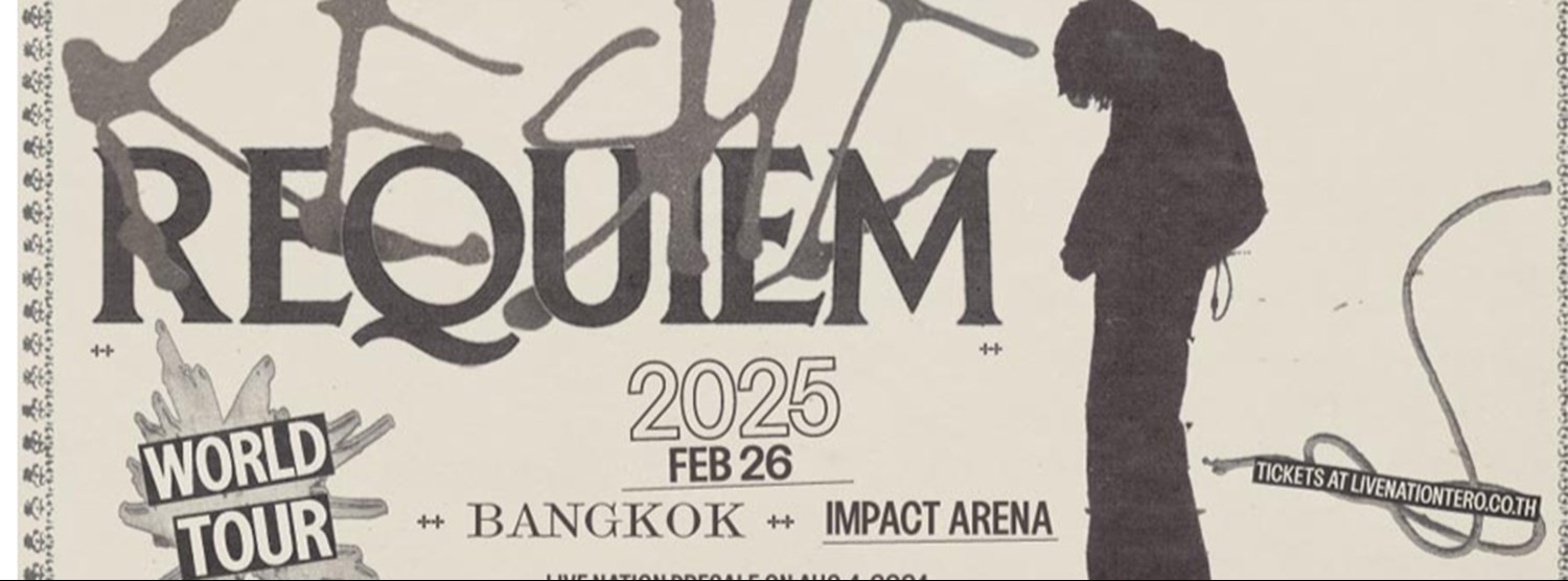 keshi REQUIEM World Tour Bangkok Zipevent