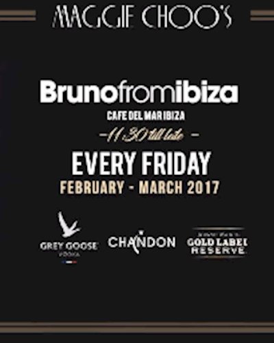 DJ BRUNO from Ibiza: First Asia Residency Zipevent