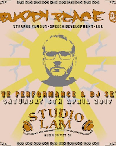 Free Entry : Buddy Peace (UK) : Live Finger Drumming & DJ Set Zipevent