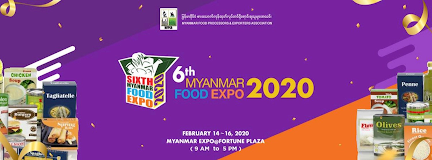 6th Myanmar Food Expo Zipevent