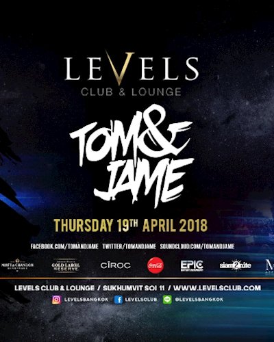 TOM & JAME at Levels Zipevent