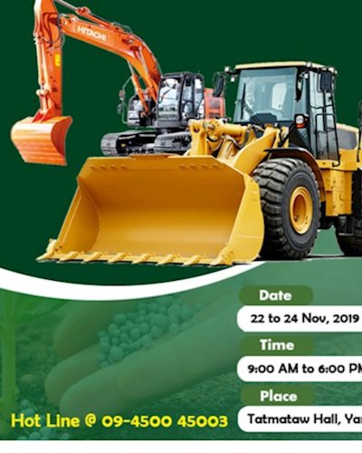 Myanmar Agritech And Construction Machinery Expo Zipevent