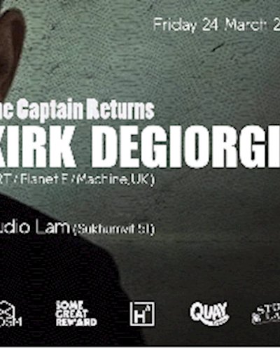 _COSM & SGR present Kirk Degiorgio (ART/Planet E/Machine, UK) Zipevent
