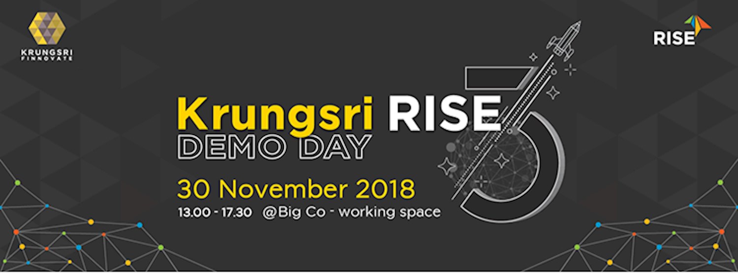 Krungsri RISE Batch 3 Demo Day Zipevent