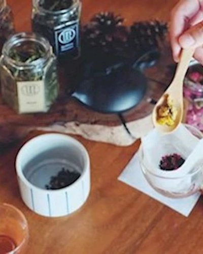 Tea blending workshop at theCOMMONS Zipevent