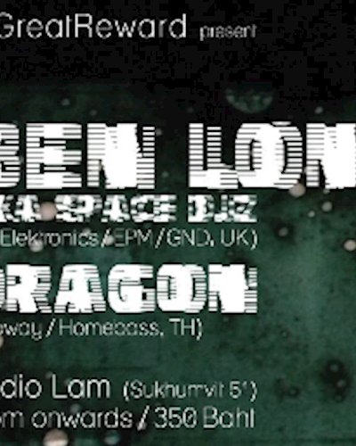 _COSM & SGR present Ben Long aka Space DJz (MB Elektronics/EPM, UK) Zipevent