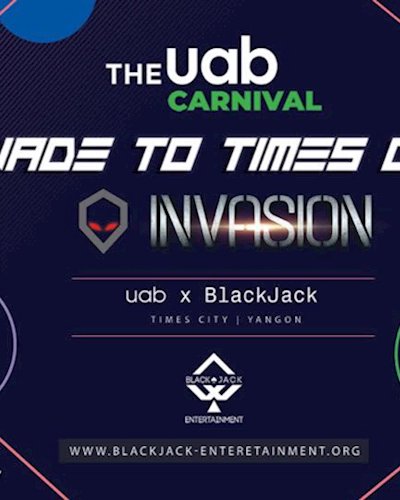 uab x BlackJack • INVADE TO TIMES CITY Zipevent