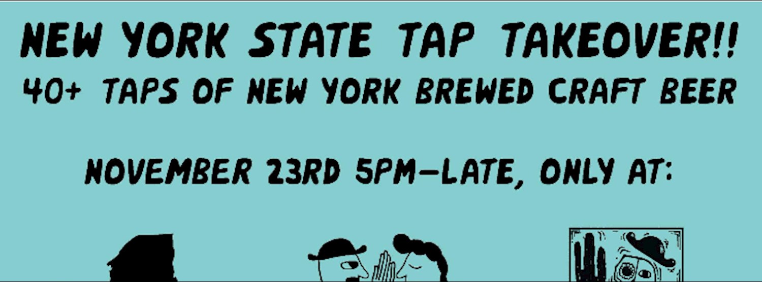 New York State Tap Takeover! Zipevent
