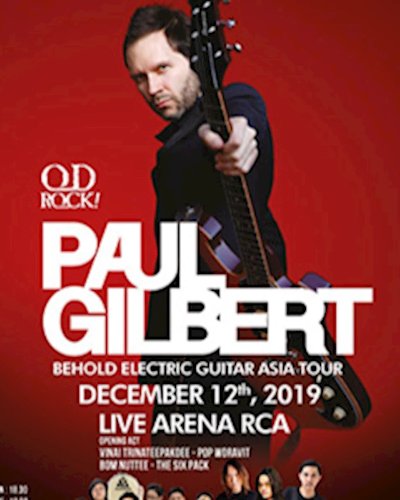 PAUL GILBERT LIVE IN BANGKOK 2019 Zipevent