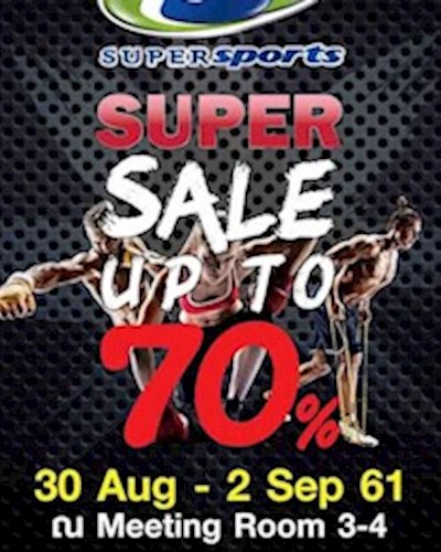 Supersports Super Sale Up to 70% Zipevent