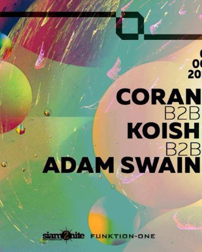 GLOW SunDaze w/ Coran x Koish x Adam Swain Zipevent