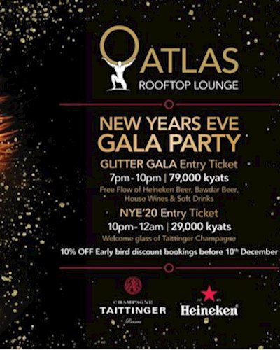 Atlas New Year's Eve | Glitter Gala Party Zipevent