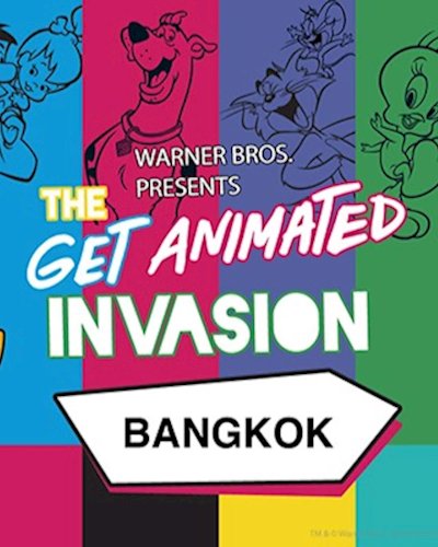 GET ANIMATED INVASION IN THAILAND @ICONSIAM Zipevent