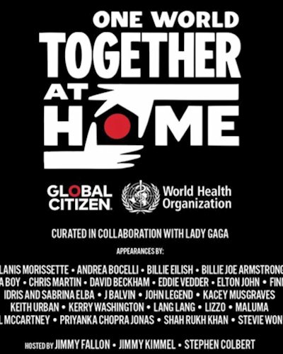 One World: Together at Home Zipevent
