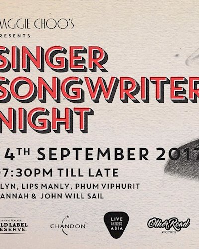 Singer Songwriter Night at Maggie Choo's Zipevent
