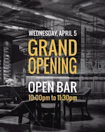 The Official Grand Opening of ALEX Brasserie Zipevent