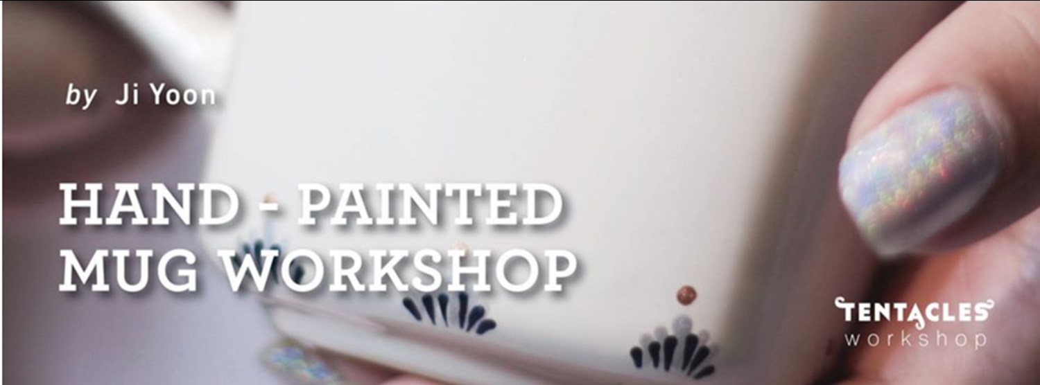 Hand painted mugs by Ji Yoon Zipevent