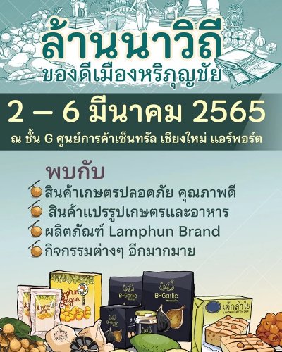 ล้านนาวิถี ของดีเมืองหริภุญชัย Zipevent