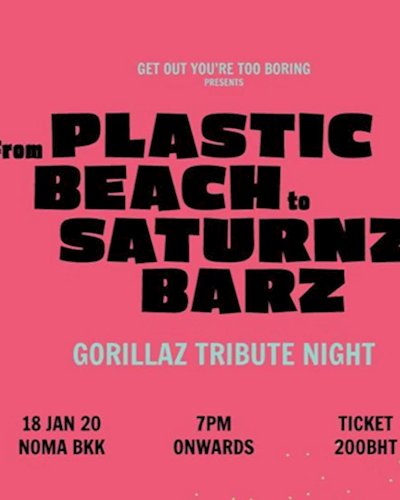 From Plastic Beach to Saturnz Barz: Gorillaz Tribute Night Zipevent