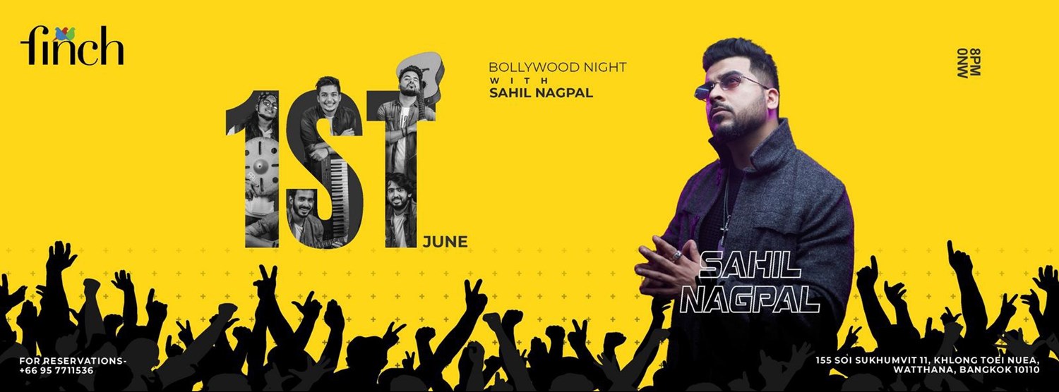 Bollywood Night at Finch Bangkok Zipevent