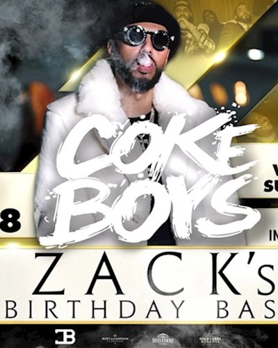 Coke Boys x Sugar Club: Zack a.k.a Coke Boys President Birthday Zipevent