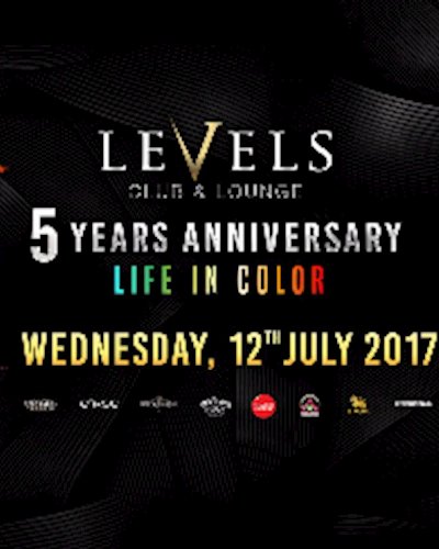 Levels 5 Years Anniversary - LIFE IN COLOR Zipevent