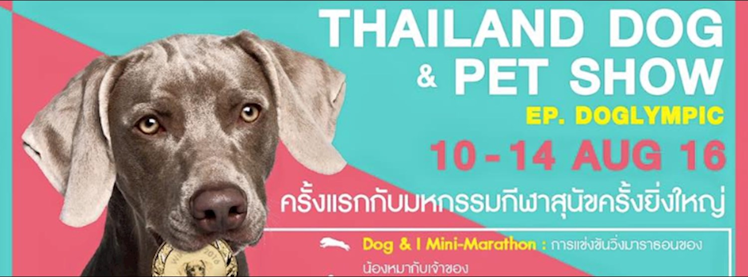 Thailand Dog and Pet show ep. Doglympic Zipevent