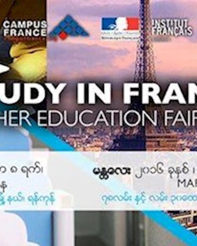 Study in France, Higher Education Fair, Yangon Zipevent