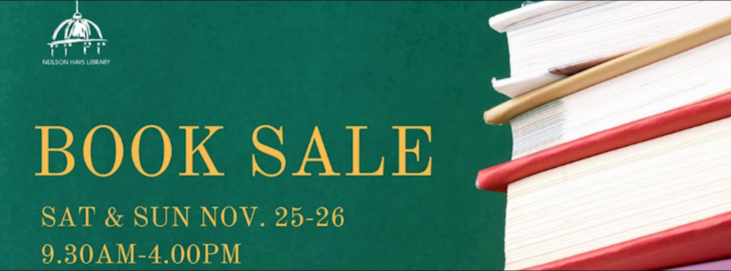 Neilson Hays Library's November Book Sale Zipevent