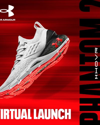 Under Armour HOVR Phantom2 Virtual Launch Zipevent