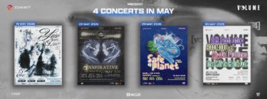 4 SHOWS IN MAY AT VOLUME LIVEHOUSE B FLOOR Zipevent