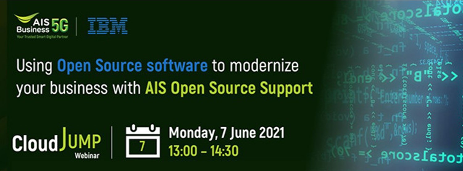 CloudJump Webinar: Using Open Source to Modernize Your Business with AIS Open Source Service Support Zipevent