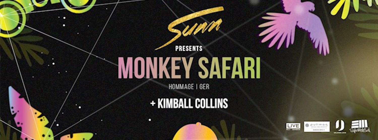 Sunn Presents: Monkey Safari Zipevent
