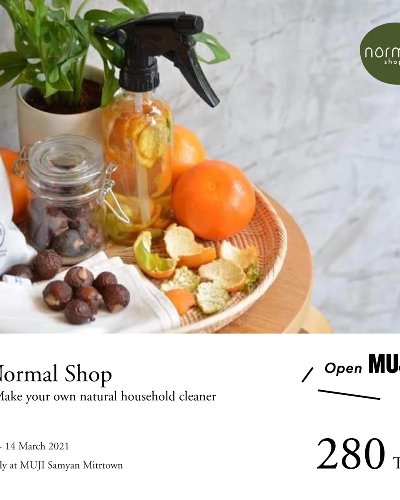 【Open MUJI】Natural Cleaner Workshop Zipevent