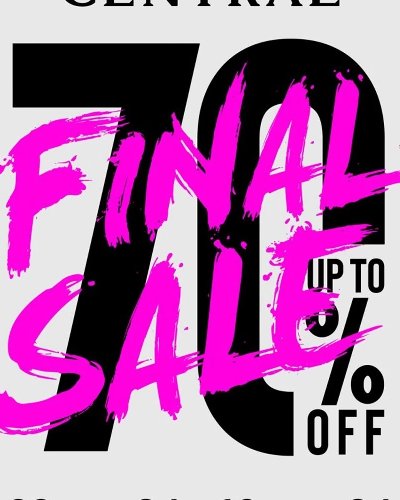 Central Final Sale Zipevent