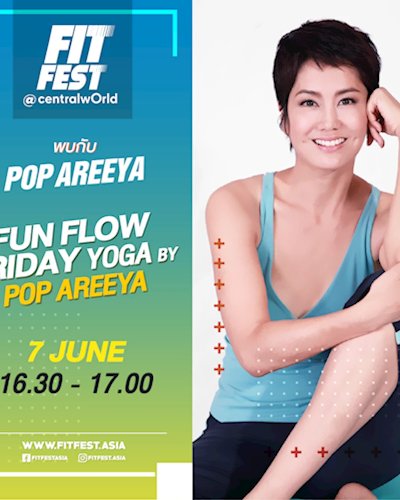 FUN FLOW FRIDAY YOGA BY POP AREEYA Zipevent