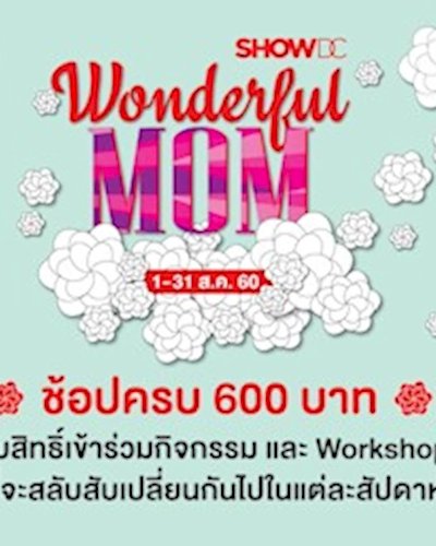Workshop at SHOW DC Wonderful Mom Zipevent