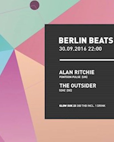 Berlin Beats welcome Alan Ritchie (Pontoon Pulse, UK) Zipevent