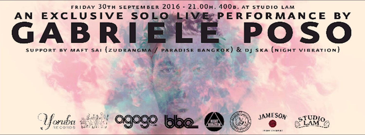 Solo Live Performance by Gabriele Poso (Italy) Yoruba Records Zipevent