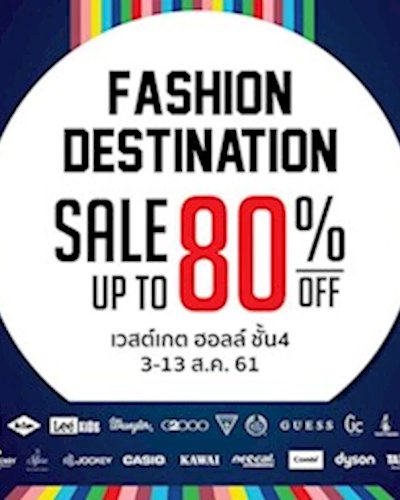 Fashion Destination Sale 80% Zipevent