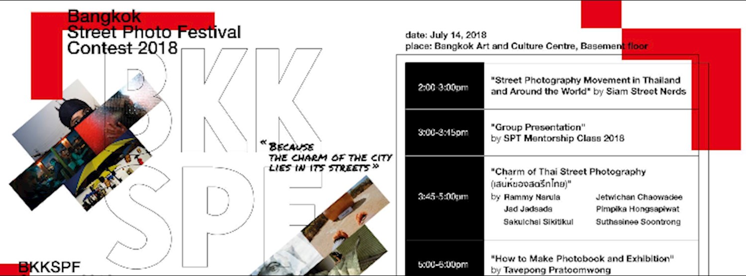Bangkok Street Photography Festival 2018 Zipevent