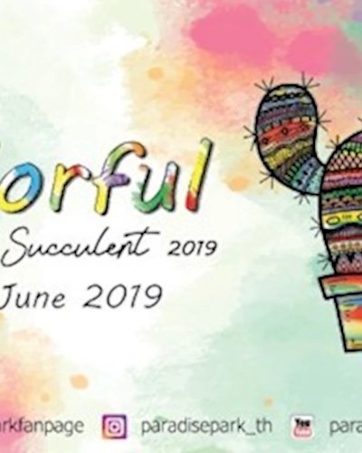 Colorful Cactus & Succulent 2019 Zipevent